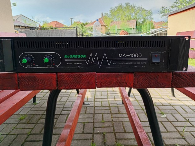 Mcgregor mosfet végfok 2x500 w