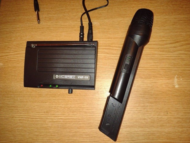 Mcgrey VHF-1V vezetk nlkli mikrofon szett, j !!!