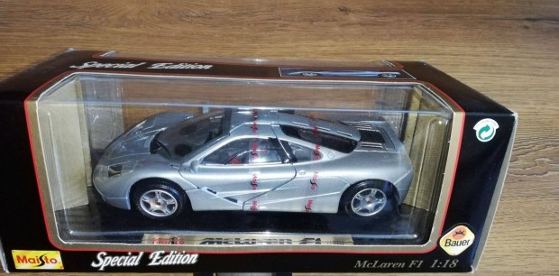 Mclaren F1 j-bontatlan llapot 1:18 1/18 modell