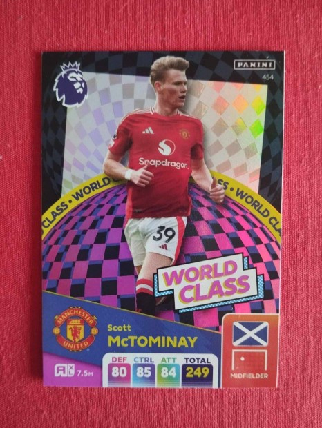 Mctominay (Manchester United) Premier League 2025 World Class krtya