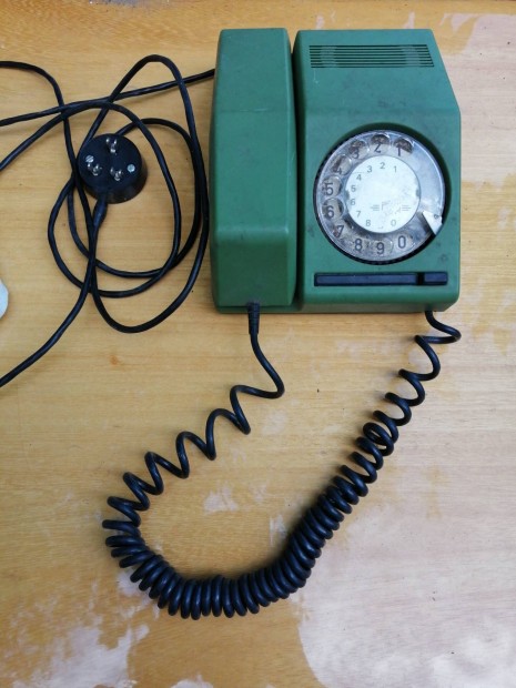 Mechanikai mvek 1989 rgi retro vezetkes telefon