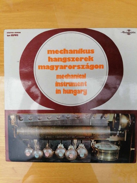 Mechanikus hangszerek Magyarorszgon hanglemez.