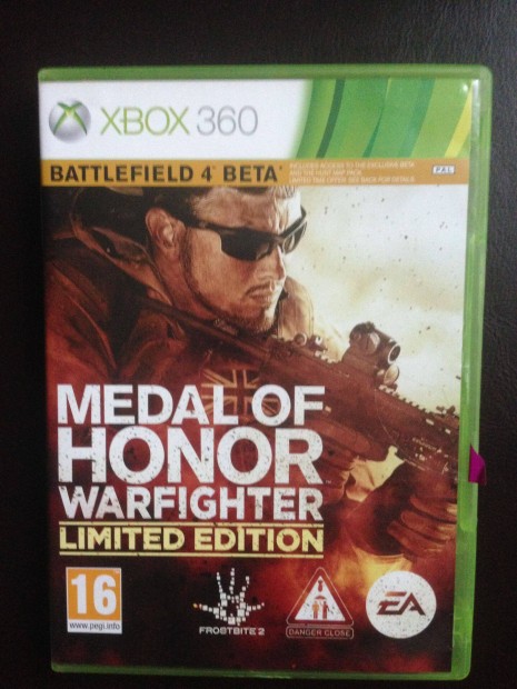 Medal OF Honor Warfighter eredeti xbox360 jtk elad-csere