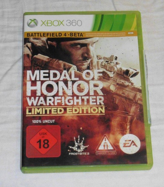 Medal Of Honor - Warfighter (Limited) Gyri Xbox 360 Jtk Akr Flr