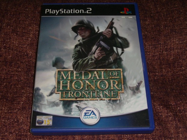 Medal of Honor Frontline Playstation 2 eredeti lemez ( 3000 ft )