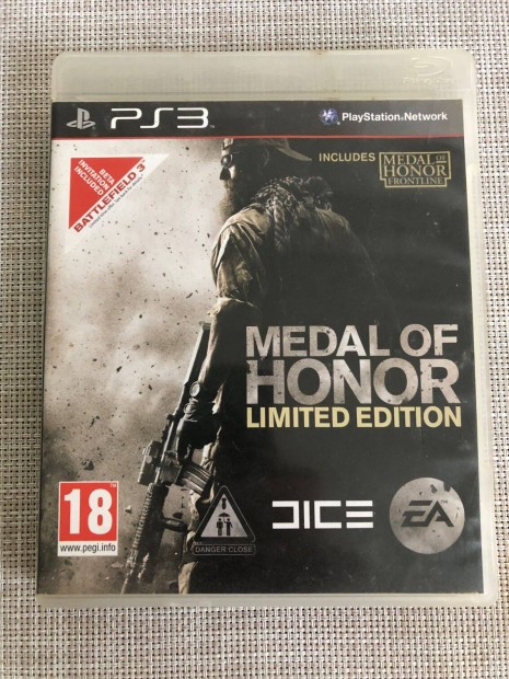 Medal of Honor Ps3 Playstation 3 jtk