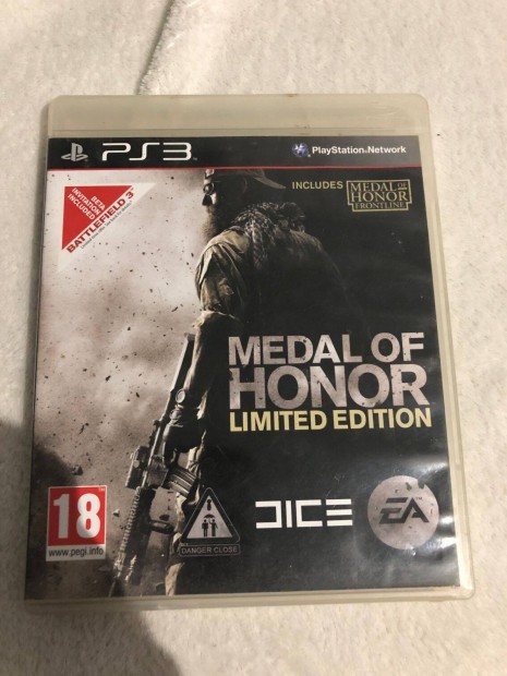 Medal of Honor Ps3 Playstation 3 jtk