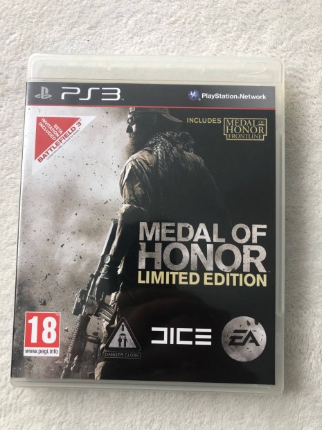 Medal of Honor Ps3 Playstation 3 jtk