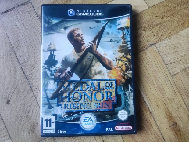 Medal of Honor Rising Sun Nintendo Gamecube játék game cube