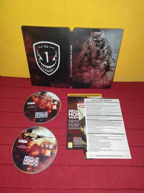 Medal of Honor Warfighter Limited Edition Steelbook Pc dvd