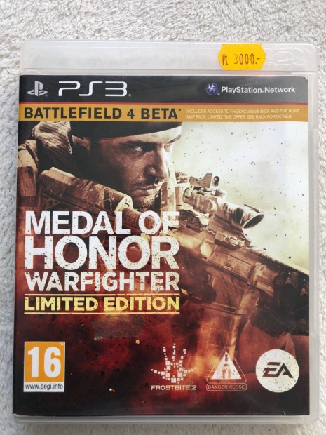 Medal of Honor Warfighter Ps3 Playstation 3 jtk