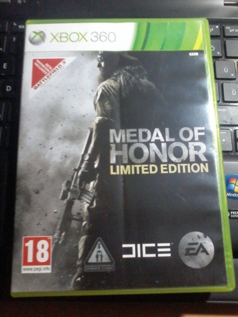 Medal of Honor Xbox 360 jtk elad.(nem postzom)
