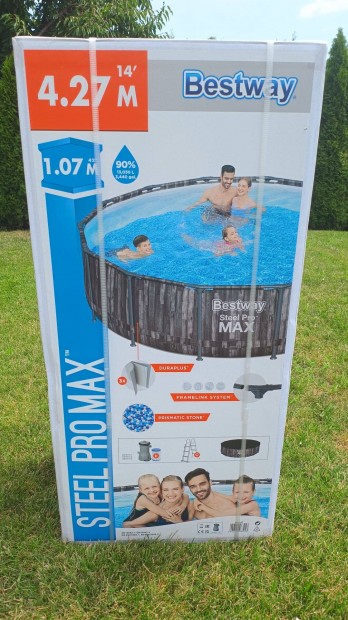 Medence Bestway 4,27mx1,07m Teljesen j,