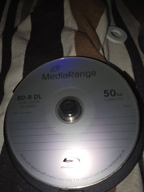 Mediarange rhat blu-ray lemezek(10x50gb)