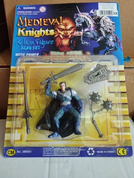 Medieval Knights akci figura bontatlan retr