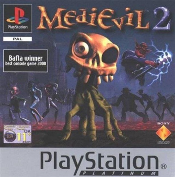 Medievil 2, Platinum Ed., Mint PS1 jtk