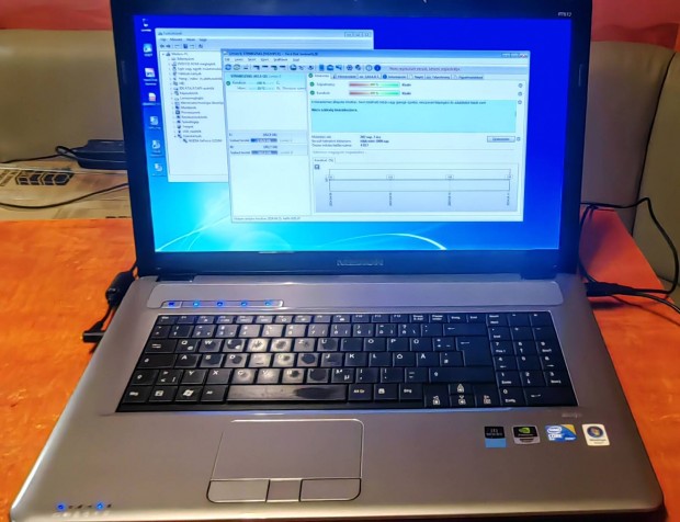 Medion Akoya P7612 laptop, 17'-os, 4 GB Ram,500 HDD.