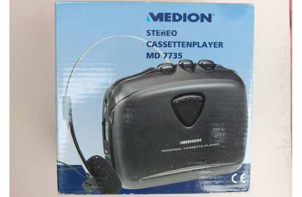 Medion MD 7735 Sztere Walkman Kazetts MAGN ( Sony Aiwa Panasonic )