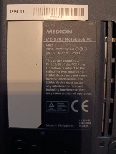 Medion laptop