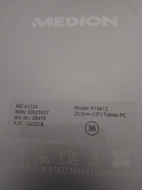 Medion tablet, tblagp elad, SIM krtys