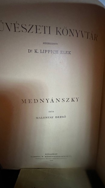 Mednynszky 1905 Lampel ,Nagyon Ritka!