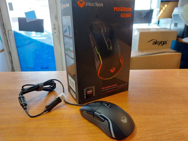 Meetion MT-G3360 Gamer Eg�r �jjonan, doboz�ban!