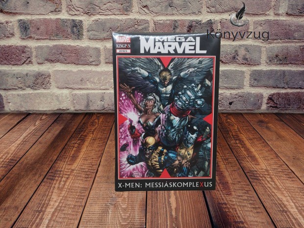 Mega Marvel 3. 2018/2 - X-men - Messiás Komplexus (fólia+hátlap)