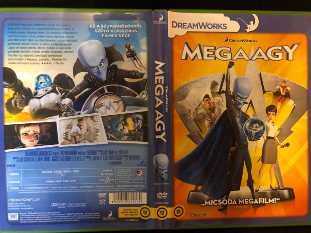 Megaagy (karcmentes) DVD