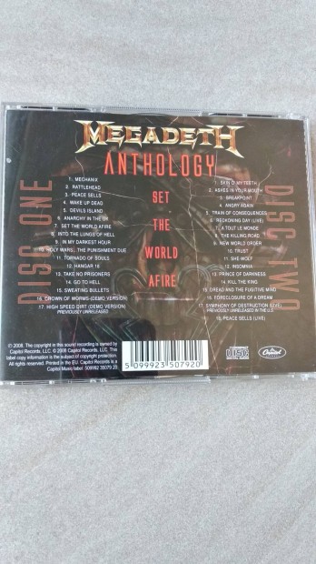 Megadeth Dupla vlogats CD 