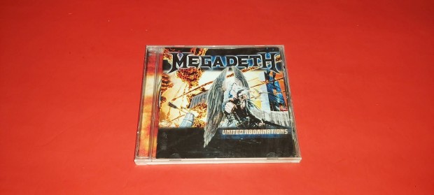Megadeth United abominations Cd 2007