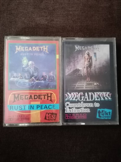 Megadeth, Takt msoros kazettk! 