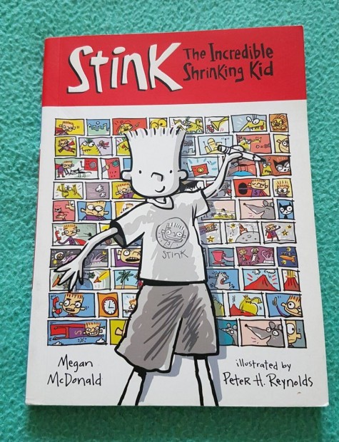 Megan McDonald: Stink The Incredible Shrinking Kid könyv (angol)
