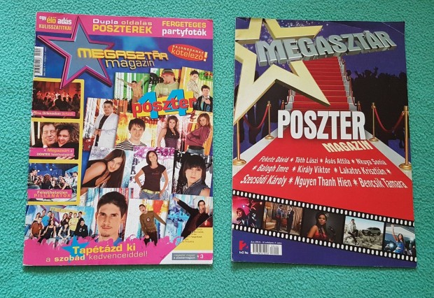 Megasztr Magazin + Megasztr Poszter Magazin