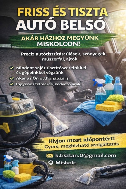 Megb�zhat� aut�tiszt�t�s - ak�r h�zhoz megy�nk!