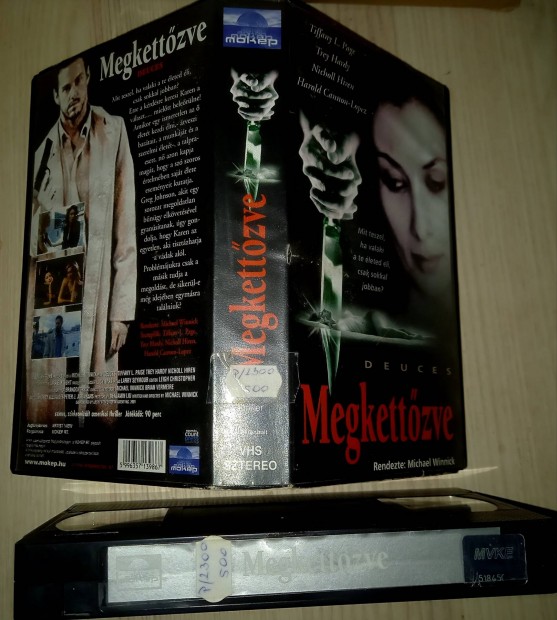 Megkettzve - thriller vhs - mokp