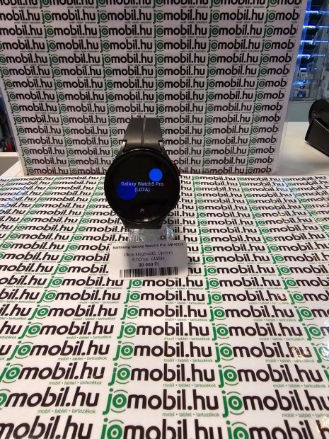 Megkmlt Samsung Watch 5 Pro Bluetooth okosra gyri tltjvel