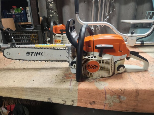 Megkmlt Stihl MS 261 lncfrsz Sthil lappal s lnccal elad