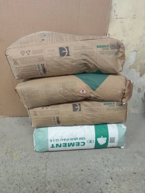 Megmaradt cement 1000.-/zsk