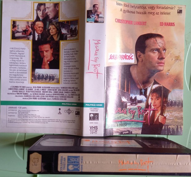 Meglni egy papot - krimi vhs - Christopher Lambert