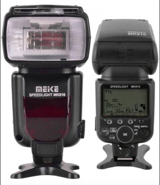 Meike MK910 i-TTL HSS rendszervaku 