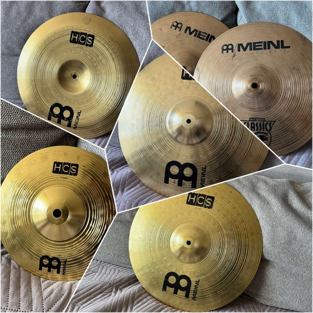 Meinl HCS Cintnyr szett