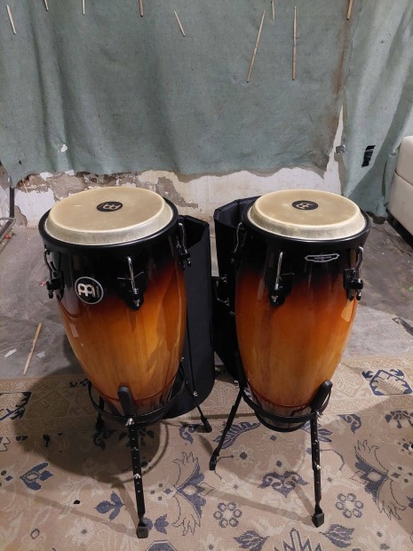 Meinl konga pr, lbbal, tokkal