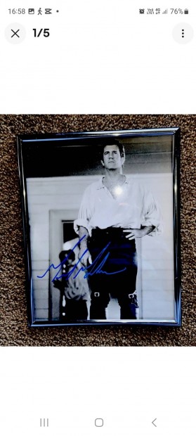 Mel Gibson Autogram