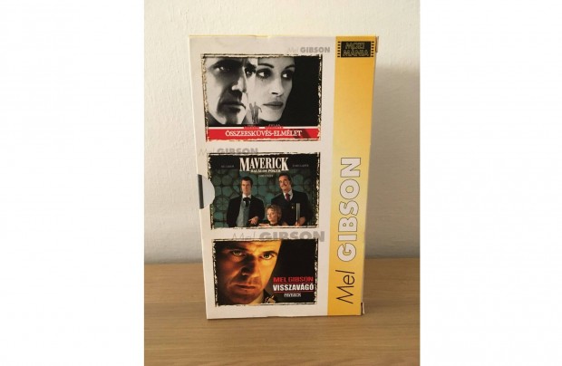 Mel Gibson - Visszavg Maverik sszeeskvs-elmlet VHS kazettk