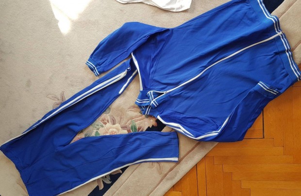Melegítő alsó felső tréning M-es jogging kék M