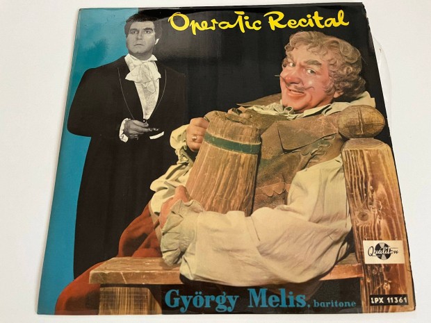 Melis Gyrgy - Operatic Recital bakelit, vinyl
