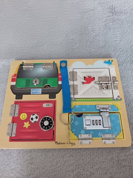 Melissa&Doug záras logikai játék kicsiknek