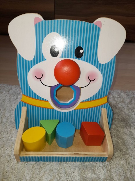 Melissa & Doug fa montessori formabedob kutyus 