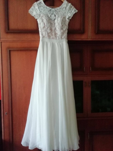 Melove Bridal boho rusztikus mennyasszonyi ruha - 36 mret