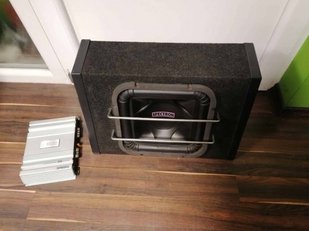 Mélyláda + erősítő Spectron 500W
